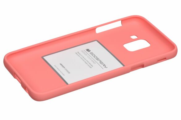 Защитный чехол MERCURY Soft Feeling для Samsung Galaxy J6 2018 (J600) - Pink