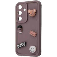 Захисний чохол Pretty Things Case для Samsung Galaxy S25 (S931) - Brown / Bear