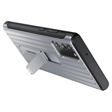 Захисний чохол Protective Standing Cover для Samsung Galaxy Note 20 (N980) EF-RN980CSEGRU - Silver