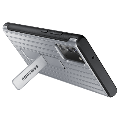 Захисний чохол Protective Standing Cover для Samsung Galaxy Note 20 (N980) EF-RN980CSEGRU - Silver