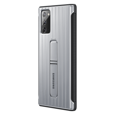 Защитный чехол Protective Standing Cover для Samsung Galaxy Note 20 (N980) EF-RN980CSEGRU - Silver