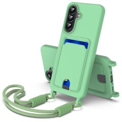 Защитный чехол Reframe Silicone Holder для Samsung Galaxy A27 (A276) - Green