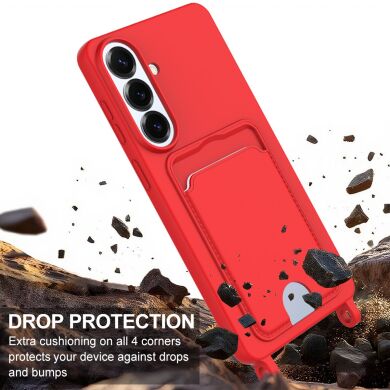 Захисний чохол Reframe Silicone Holder для Samsung Galaxy S26 Plus - Red