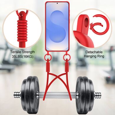 Захисний чохол Reframe Silicone Holder для Samsung Galaxy S26 Plus - Red