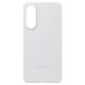 Защитный чехол Silicone Case для Samsung Galaxy S25 Edge (S937) EF-PS937CJEGWW - Light Gray. Фото 4 из 5