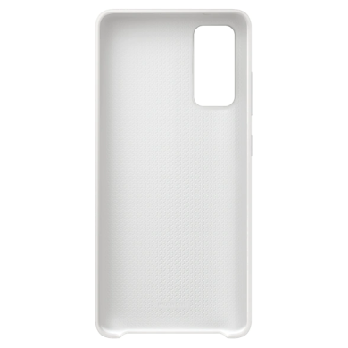 Защитный чехол Silicone Cover для Samsung Galaxy S20 FE (G780) EF-PG780TWEGRU - White