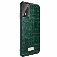 Защитный чехол SULADA Crocodile Style для Samsung Galaxy S20 (G980) - Green