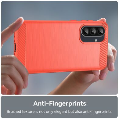 Защитный чехол UniCase Carbon для Samsung Galaxy A37 (A376) - Black