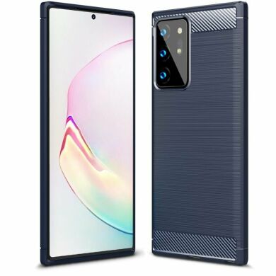 Захисний чохол UniCase Carbon для Samsung Galaxy Note 20 Plus - Blue