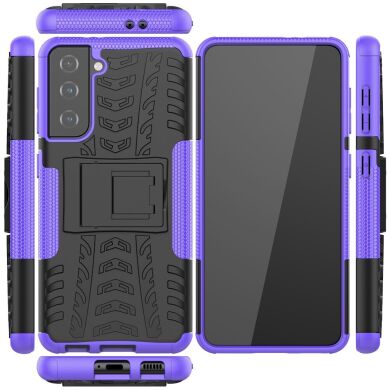 Захисний чохол UniCase Hybrid X для Samsung Galaxy S21 - Purple