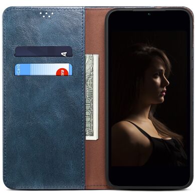 Захисний чохол UniCase Leather Wallet для Samsung Galaxy A17 (A175) - Blue