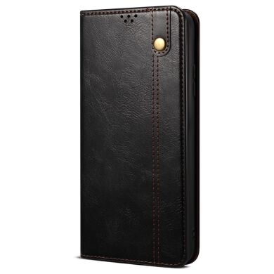 Защитный чехол UniCase Leather Wallet для Samsung Galaxy A24 (A245) - Black