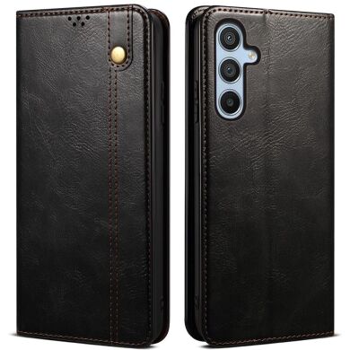 Защитный чехол UniCase Leather Wallet для Samsung Galaxy A24 (A245) - Black