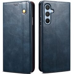 Защитный чехол UniCase Leather Wallet для Samsung Galaxy A26 (A266) - Blue