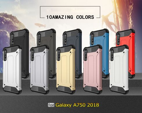 Захисний чохол UniCase Rugged Guard для Samsung Galaxy A7 2018 (A750) - Grey