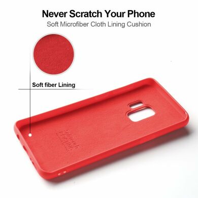 Защитный чехол X-LEVEL Delicate Silicone для Samsung Galaxy S9 (G960) - Red