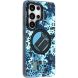 Захисний чохол YOUNGKIT Camouflage Circuit MagSafe для Samsung Galaxy S26 Ultra (S948) - Blue