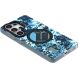 Захисний чохол YOUNGKIT Camouflage Circuit MagSafe для Samsung Galaxy S26 Ultra (S948) - Blue