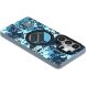 Захисний чохол YOUNGKIT Camouflage Circuit MagSafe для Samsung Galaxy S26 Ultra (S948) - Blue