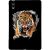 Защитный кейс Deexe Art Style для Samsung Galaxy Tab S12 Plus - Tiger