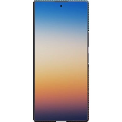 Ультратонкий чехол Pitaka Edge Case California Dream (FF) для Samsung Galaxy Fold 8 Ultra (FSFOLD8) - Cyan / Orange
