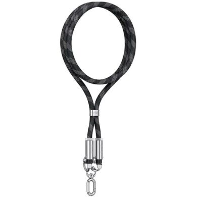 Кабель-ремешок USAMS US-SJ745 Type-C to Type-C (60W, 1.2m) - Black