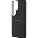 Защитный чехол Guess Saffiano Peony Embossed Ring MagSafe для Samsung Galaxy S26 Ultra (S948) GUHMS26LPSAMSECK - Black. Фото 6 из 9