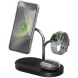 Беспроводное зарядное устройство Samsung Wireless Charger 15W 3 в 1 (GP-PWU024WIABW) - Black. Фото 2 из 6