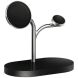 Беспроводное зарядное устройство Samsung Wireless Charger 15W 3 в 1 (GP-PWU024WIABW) - Black. Фото 4 из 6