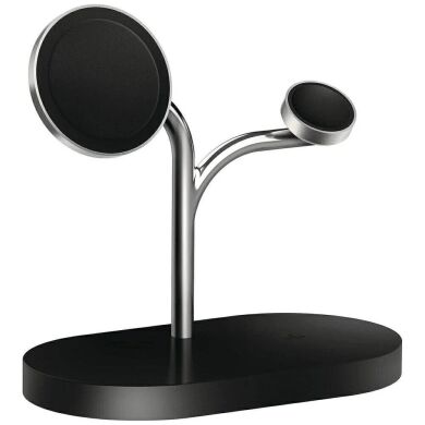 Беспроводное зарядное устройство Samsung Wireless Charger 15W 3 в 1 (GP-PWU024WIABW) - Black