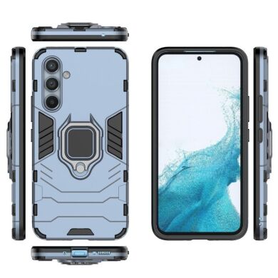 Защитный чехол Deexe Hybrid Case для Samsung Galaxy A54 (A546) - Blue