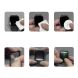 Комплект защитных стекол (2шт) Tech-Protect Glass Fit + для Samsung Galaxy Watch Ultra (47mm) / Ultra (2025). Фото 3 из 4