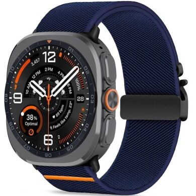 Ремінець Tech-Protect Nylon Clasp для Samsung Galaxy Watch Ultra 2 / Ultra / Ultra (2025) 5906302325818 - Navy