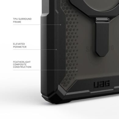 Захисний чохол URBAN ARMOR GEAR (UAG) Plasma XTE для Samsung Galaxy S24 Ultra (S928) - Black / Orange