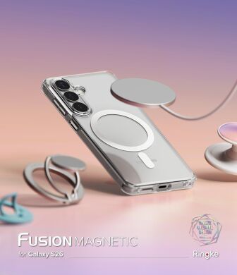 Захисний чохол Ringke Fusion Magnetic для Samsung Galaxy S26 (S942) 8800328815490 - Clear