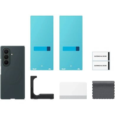 Оригінальний чохол Silicone Magnet Case для Samsung Galaxy Fold 8 Ultra (EF-EF976CGEGUA) - Dark Green