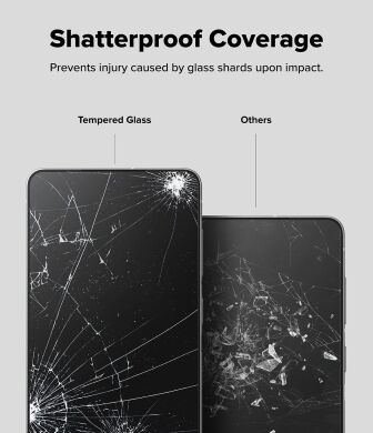 Комплект захисних стекол (2шт) Ringke Easy Slide Tempered Glass для Samsung Galaxy S25 Edge (S937) 8800293854470