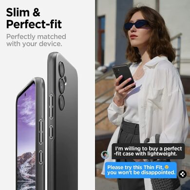 Защитный чехол Spigen (SGP) Thin Fit для Samsung Galaxy A54 (A546) - Black