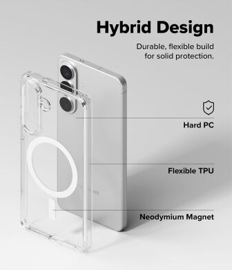 Захисний чохол Ringke Fusion Magnetic для Samsung Galaxy S26 (S942) 8800328815490 - Clear