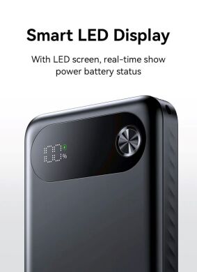 Зовнішній акумулятор Usams CD249 PD20W (10000mAh) - White