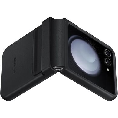 Захисний чохол Flap Eco-Leather Case для Samsung Galaxy Flip 5 (EF-VF731PBEGUA) - Black