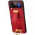 Захисний чохол SULADA Fashion Series для Samsung Galaxy Flip 4 - Red