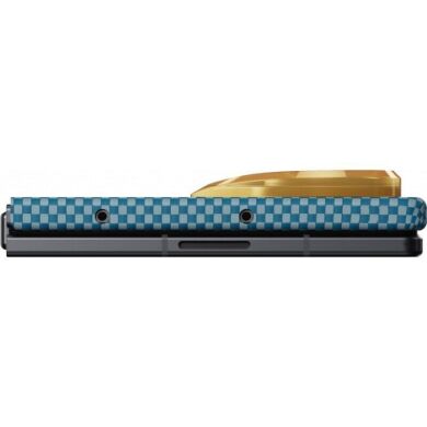 Ультратонкий чехол Pitaka Edge Case California Dream (FF) для Samsung Galaxy Fold 8 Ultra (FSFOLD8) - Cyan / Orange
