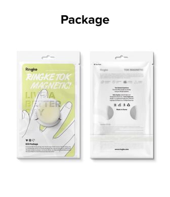 Тримач для смартфона Ringke Tok Magnetic (8809961781810) - Ice Yellow