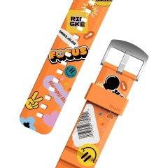 Ремінець Ringke Rubber One Bold Design для годинників з шириною кріплення 20мм (8809919309738) - Sticker
