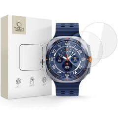 Комплект защитных стекол (2шт) Tech-Protect Glass Fit + для Samsung Galaxy Watch Ultra (47mm) / Ultra (2025)