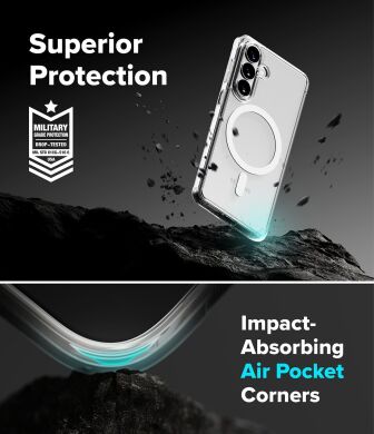 Захисний чохол Ringke Fusion Magnetic для Samsung Galaxy S26 (S942) 8800328815490 - Clear