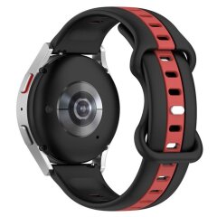 Ремінець Deexe Sport Strap для годинників з шириною кріплення 22мм - Black / Red