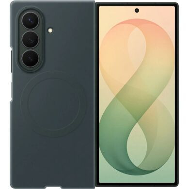 Оригінальний чохол Silicone Magnet Case для Samsung Galaxy Fold 8 Ultra (EF-EF976CGEGUA) - Dark Green