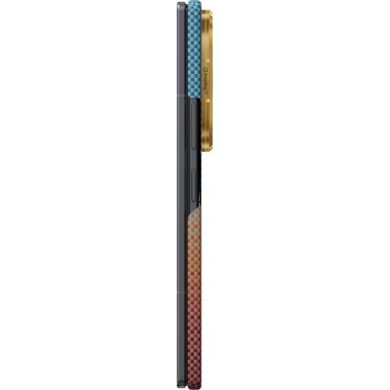Ультратонкий чехол Pitaka Edge Case California Dream (FF) для Samsung Galaxy Fold 8 Ultra (FSFOLD8) - Cyan / Orange